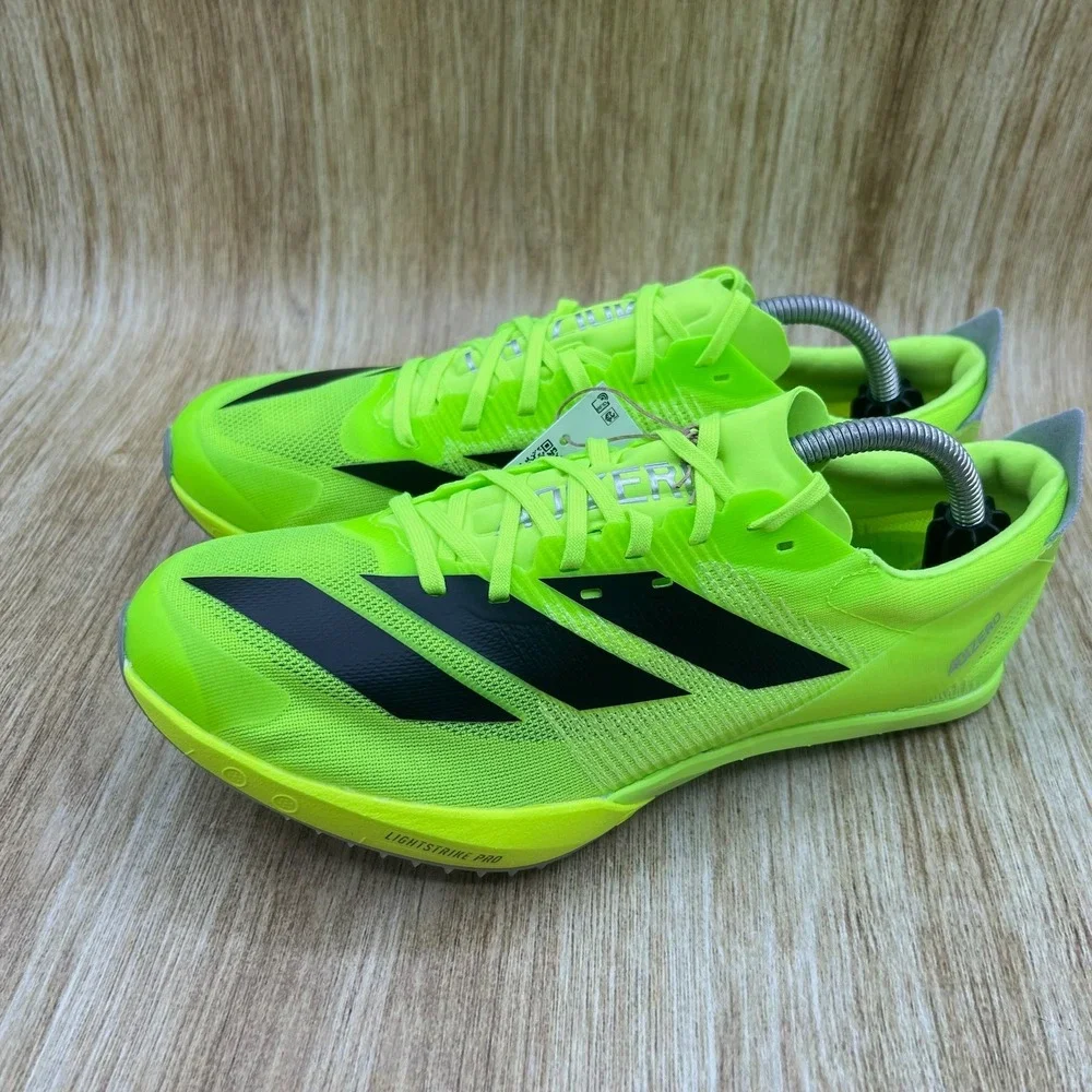 Adidas Adizero Finesse‎ Men's Size 7 Track Spikes Lucid Lemon Black IG2018 NEW